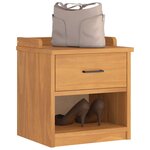 vidaXL Banc de couloir SANDNES 45x40x50 cm bois de pin massif