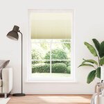 vidaXL Store plissé crème 115x200cm largeur du tissu 114 4cm polyester