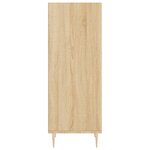 vidaXL Buffet chêne sonoma 34 5x32 5x90 cm bois d'ingénierie