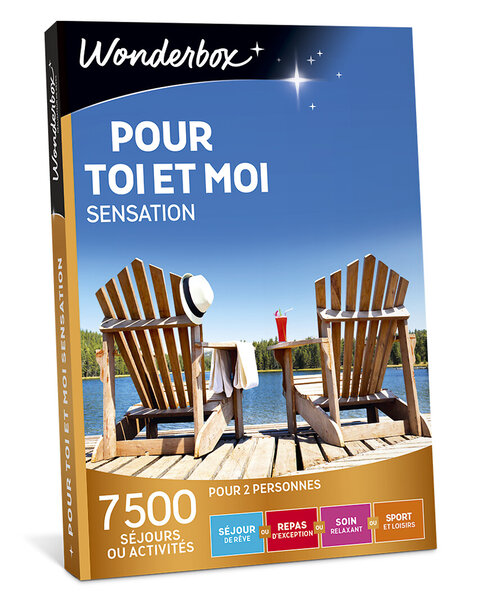 Coffret cadeau - WONDERBOX - Pour toi et moi Sensation