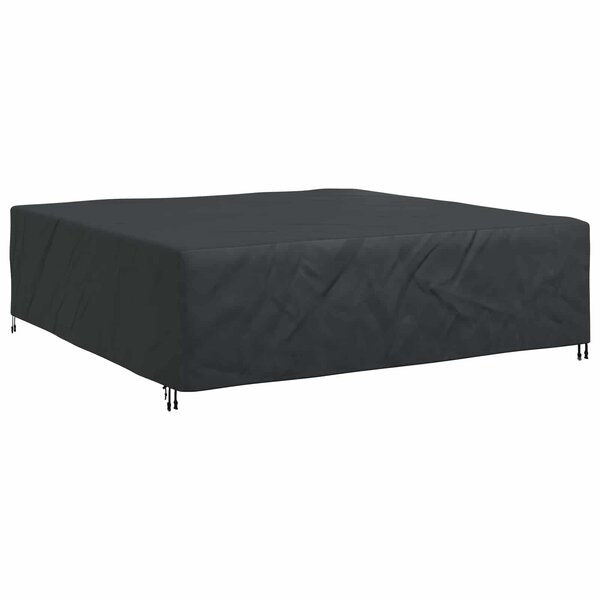 vidaXL Housse pour meubles Uni Noir 275 x 275 x 70 cm 210D