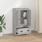 vidaXL Buffet haut sonoma gris 60x35 5x103 5 cm bois d'ingénierie
