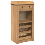 vidaXL Armoire à vin Panama 57x40x111 5 cm bois de pin massif