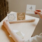 Carte - Bonne année - Doré