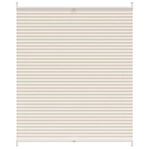 vidaXL Store plissé 110x125 cm Crème