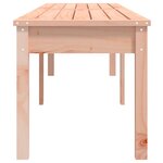 vidaXL Banc de jardin à 2 places 203 5x44x45 cm bois massif de douglas