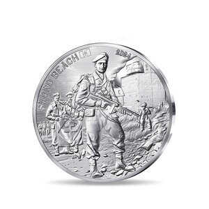 80 ans du D-DAY Monnaie de 10€ Argent - Sword Beach