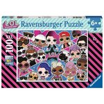 L.O.L. SURPRISE! Puzzle 100 pieces XXL - Amies pour la vie ! - Ravensburger - Puzzle Enfant - Des 6 ans