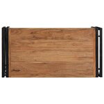 vidaXL Table basse 80x40x35 cm bois massif d'acacia