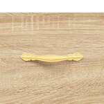 vidaXL Table basse Chêne sonoma 50x50x40 cm Bois d'ingénierie