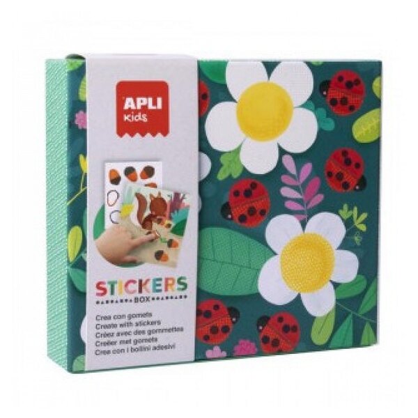 Boite gommettes Coccinelle