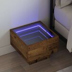 vidaXL Armoire de rangement Bois ancien 40 x 40 x 30 cm