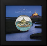 Pièce de monnaie en Argent 10 Dollars g 62.2 (2 oz) Millésime 2023 Mont Saint Michel MONT SAINT MICHEL