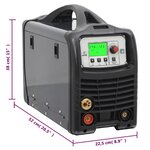 vidaXL Machine à souder MIG / MMA / Lift TIG 200 A