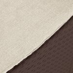 vidaXL Chaises de jardin 2 Pièces avec coussins Rotin PP Marron