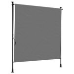 vidaXL Store Roulant Extérieur Gris clair 200 x 270 cm