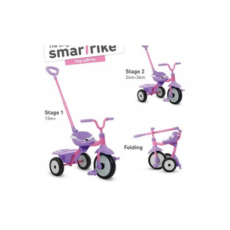 Folding fun 2 store in 1 tricycle