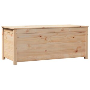 vidaXL Boîte de rangement 110x50x45 5 cm Bois massif de pin