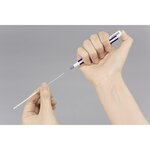 Stylo gomme mono zero classique pointe ronde 2 3 mm blanc/bleu/noir x 5 tombow