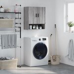 vidaXL Armoire murale sonoma gris 60x31x70 cm bois d'ingénierie