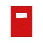 Protège-cahiers, format A5, en PP, couverture rouge HERMA