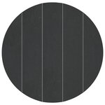 vidaXL Tapis de sol de piscine noir Ø 550 cm en tissu non tissé rond.