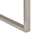 vidaXL Table de salle à manger 118x58x76 cm Bois d'acacia solide