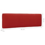 vidaXL Salon de jardin palette 4Pièces avec coussins Pin imprégné de gris