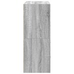 vidaXL Armoires avec 2 tiroirs 2 Pièces sonoma gris bois d'ingénierie