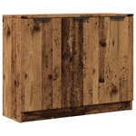 vidaXL Buffet vieux bois 90 5x30x70 cm bois d'ingénierie