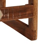 vidaXL Tables d'appoint Multicolore bois de récupération massif