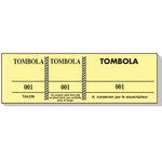Bloc Tombola 100 Feuillets Numérotés De 3 Volets - Format 4 8x15 Cm - Couleurs Assorties - X 100 - Exacompta