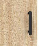 vidaXL Armoire murale chêne sonoma 69 5x34x90 cm