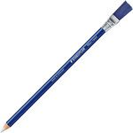 Crayon gomme Mars rasor bleu avec embout balai STAEDTLER