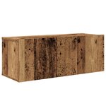 vidaXL Ensemble meuble TV 8 Pièces Bois ancien Moyen 30.5 x 30 x 30 cm
