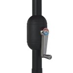 vidaXL Parasol d'extérieur avec mât en métal 390 cm vert