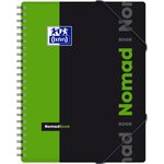 Cahier Etudiant NomadBook A4+160 pages 90g lignée 7mm Coloris Aléatoire OXFORD