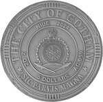Pièce de monnaie en Argent 5 Dollars g 62.2 (2 oz) Millésime 2024 BATMAN