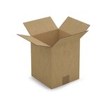 Caisse carton brune simple cannelure raja 20x20x25 cm (lot de 25)