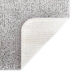 vidaXL Tapis Shaggy à poils longs Gris 200x200 cm PP