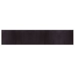 vidaXL Tapis rectangulaire marron foncé 100x500 cm bambou
