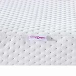 vidaXL Coussins de Matelas Blanc 90 x 190 cm