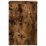 vidaXL Supports pour plantes 2 Pièces chêne fumé bois d'ingénierie