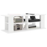 vidaXL Support de télévision Blanc 96 x 35 x 33 5 cm
