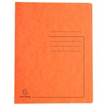 Chemise À Lamelle Carte Lustrée 355gm2 - A4 - Orange - Exacompta
