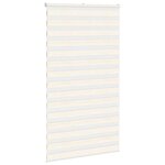 vidaXL Store zèbre beige marbré largeur du tissu 115 9 cm polyester