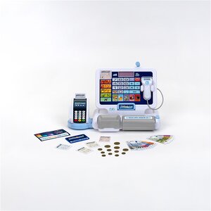 Theo Klein 9324 - Caisse enregistreuse avec tablette et fonctions électroniques
