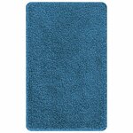 vidaXL Ensemble de tapis de bain antidérapants 3 Pièces Bleu PP