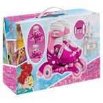 DISNEY PRINCESSES Patins en Ligne Ajustable 27-30 2en1 Triskate