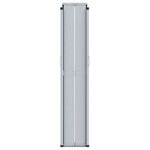 vidaXL Auvent latéral rétractable Noir 180x600 cm